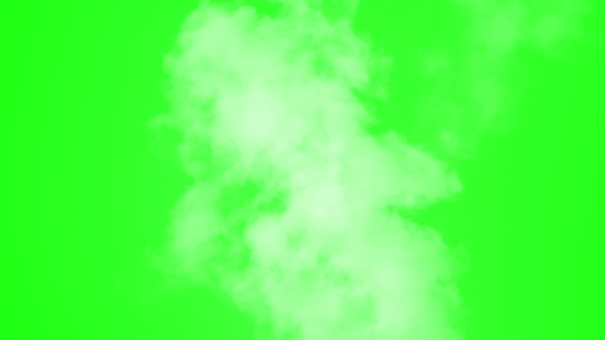 Column of White Smoke Rises Up. Alpha Channel. White vapor or smoke slowly rises upwards gradually dissolving. Excellent for simulating smoking pipes. For example, geysers, steam locomotives or steamed