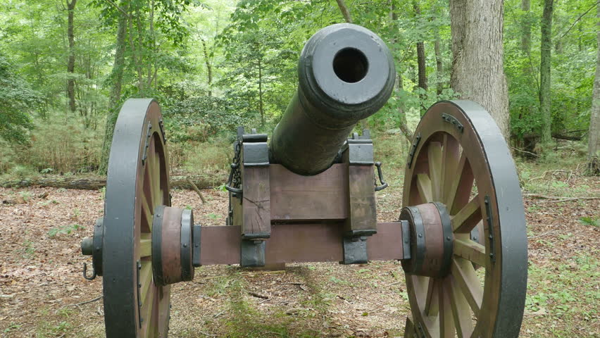 Revolutionary War Cannon Close Up in America