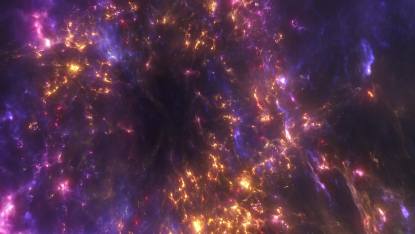 Abstarct space background with nebula 