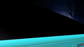 The blue mobile phone has a green screen on the background where random numbers are constantly being displayed. - Powered by Shutterstock - Get 15% off with code: PIKWIZARD15