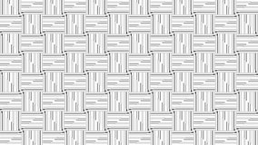 black and white jagged stripes move and merge. abstract blurred background. monochrome kaleidoscope. 