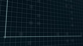 Hi-tech style business concept technology chart with grid. Finance business graph chart with uparrow - Powered by Shutterstock - Get 15% off with code: PIKWIZARD15