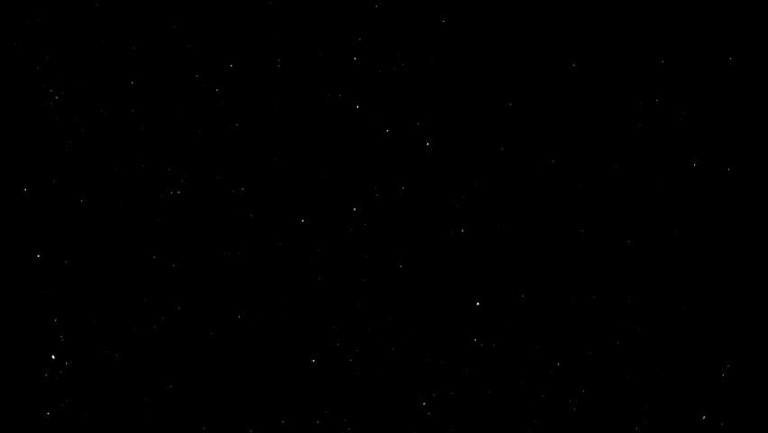 Animated sparkling stars. Isolated blinking stars. Overlay. Black background. Night sky. Loop. 25 fps Royalty-Free Stock Footage #1076174483