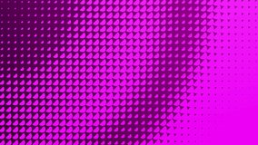 This stock motion graphics video is colorful halftone pattern backgrounds on seamless loops.
