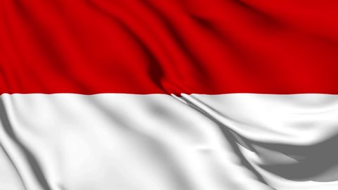 Indonesia flag video. 3d Indonesia Flag Slow Motion Video. Indonesian Flag Flying Up Close. Indonesia Flags Motion Looping