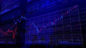 Financial Business Graph data economy background. - Powered by Shutterstock - Get 15% off with code: PIKWIZARD15