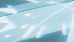 Optical Lens System Creates a Glare. Loop. The optical lens system creates a series of bright, changing geometric highlights on a light surface - Powered by Shutterstock - Get 15% off with code: PIKWIZARD15