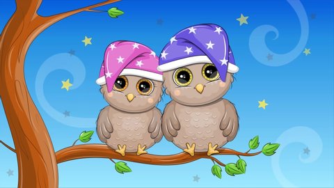 62 Cute Cartoon Owl Blue Stock Video Footage - 4K and HD Video Clips |  Shutterstock