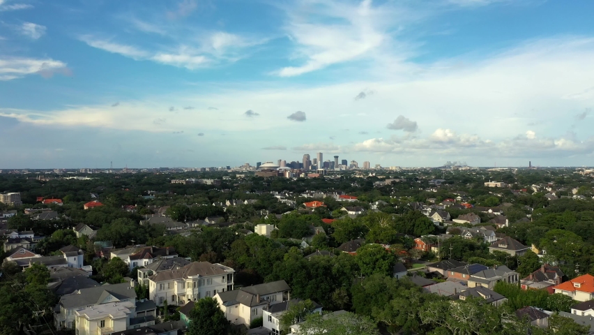 City of New Orleans view approach