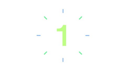 Simple Countdown motion graphics (3.2.1.0)