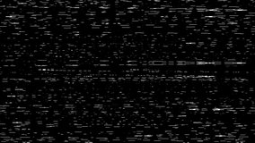 Black matrix screen noise. Background of flickering display interference.
