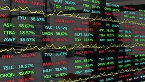 Animation of financial data processing over businesswoman in office. global business, technology concept digitally generated video. - Powered by Shutterstock - Get 15% off with code: PIKWIZARD15