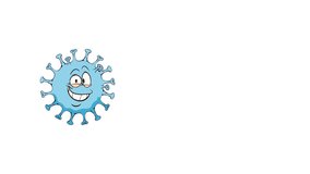 Animated illustration of Virus versus Vaccine in Doodle Art. Great for Health and Medical Content videos.