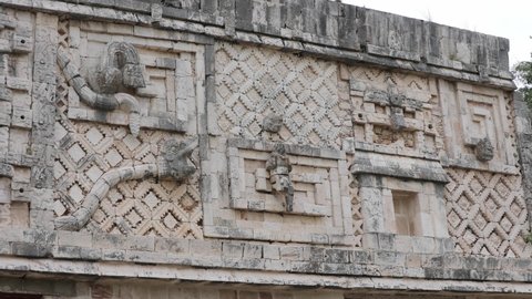 Uxmal Mayan ruins in Mexico.