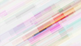 Colorful stripes geometric abstract motion background. Seamless looping. Video animation Ultra HD 4K 3840x2160