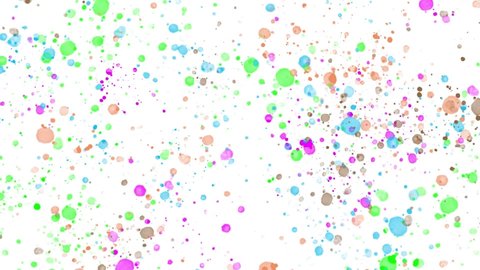 HD splash colorful paint with white background best for any art use