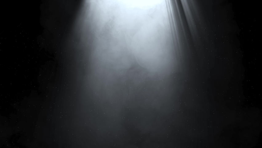 Moving Light Rays, Optical Lens Flare Loop Animation. Very High Quality, beam light on black background, black and white, can be used as alpha | Shutterstock HD Video #1076627477