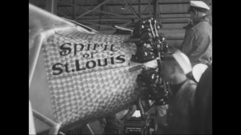 1927 - Charles Lindbergh flies the Spirit of St. Louis to Chicago, Illinois and is greeted at the municipal airport by Mayor Thompson.
