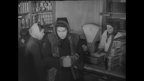 1951 - In this propaganda film, Soviet Russia is depicted as a country of poverty and slums for the sake of equality.