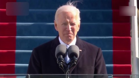 President Joe Biden inauguration speech about injustice,division, racism, struggle and unity throughout American history.