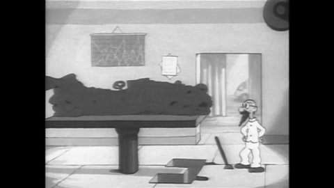 1939 - In this animated film, a smashed up Bantam automobile in Betty Boop's garage is restored good as new.