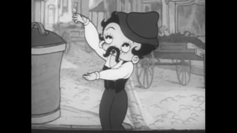 1937 - In this animated film, Betty Boop sings a song costumed as an Italian-American organ grinder while a dog and cat fight backstage.