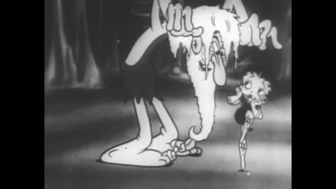 1934 - In this animated film, the Old Man of the Mountain dances like Cab Calloway in a cave and chases Betty Boop around.
