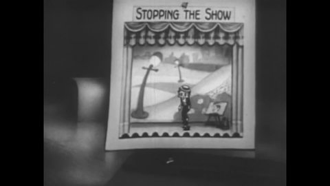 1934 - In this animated film, Betty Boop is chased by the Old Man of the Mountain (Cab Calloway), who sings "Hi-De-Ho" to her in a cave.