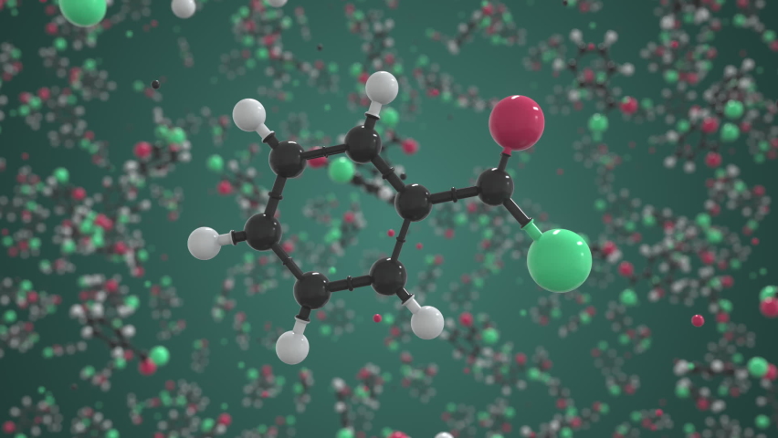 Molecul. Футажи молекулы. Молекула 7.