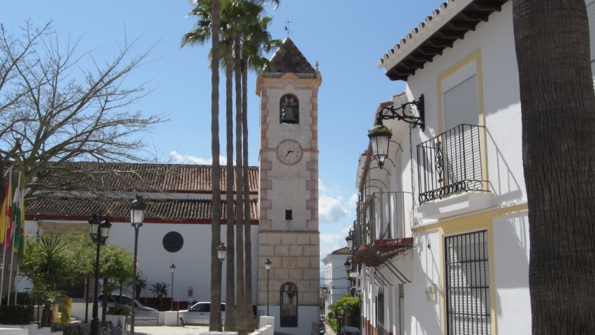 Church in Cártama town, Spain