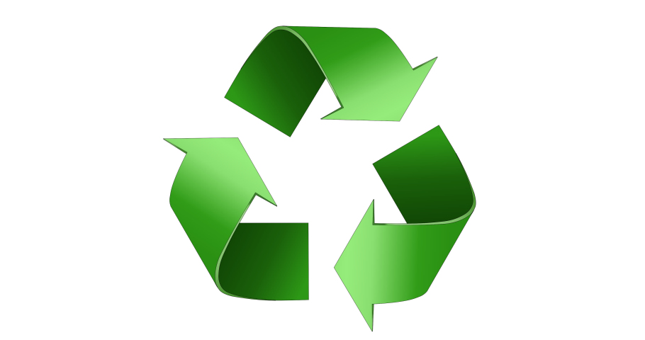 Recycling and disposal symbol. Generic icon. Ecology. Looping green animation with rotating arrows on a transparent background. Alpha channel. 4k animation. Royalty-Free Stock Footage #1076817725