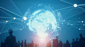 Global communication network concept. Worldwide business. Human resources. - Powered by Shutterstock - Get 15% off with code: PIKWIZARD15