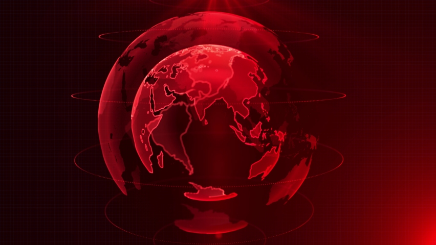 4K Loop Pandemic Red Globe map Animation Digital Earth of Virus infection COVID-19 coronavirus . Future Danger of Coronavirus. Poisoned Infected World. The world in Danger. - Powered by Shutterstock - Get 15% off with code: PIKWIZARD15