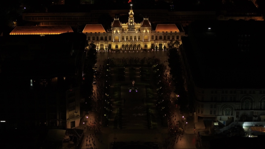 Aerial view of the People