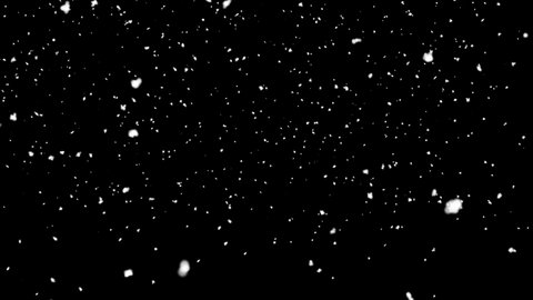snow fall concept. Falling raindrops or snow against a black background