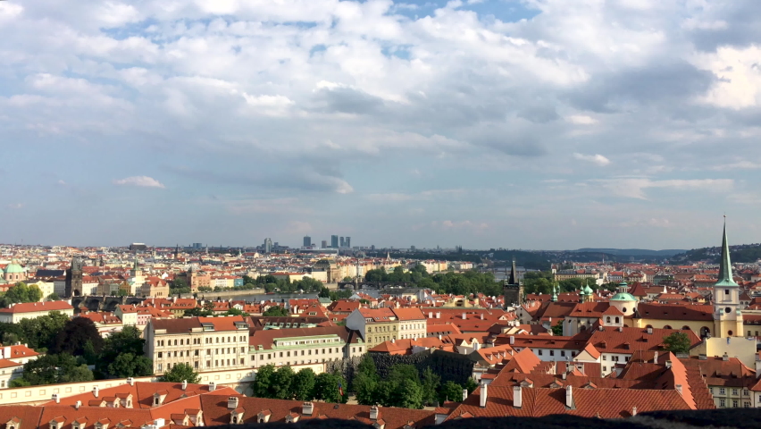 Prague Old City Landscape Daylight