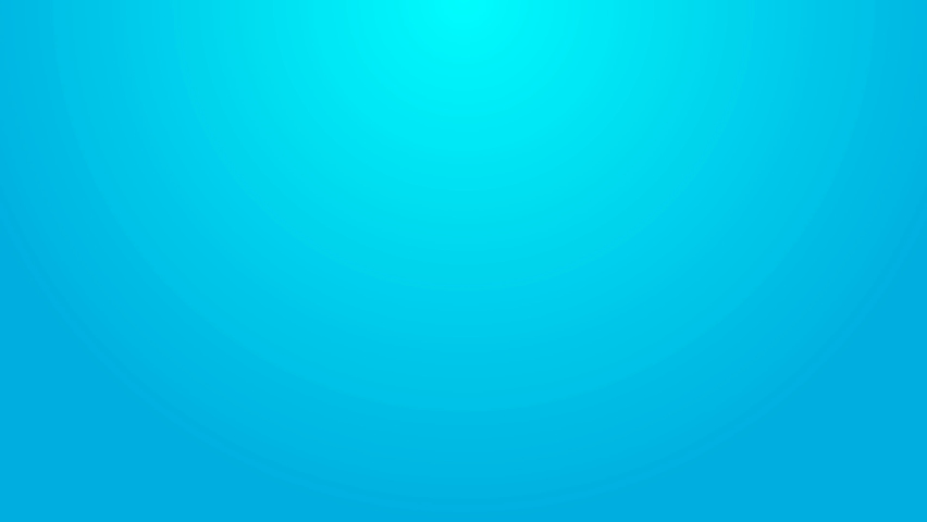 Pink line Tractor icon isolated on blue background. 4K Video motion graphic animation.