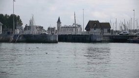 Video of Harbor in Trouville, France