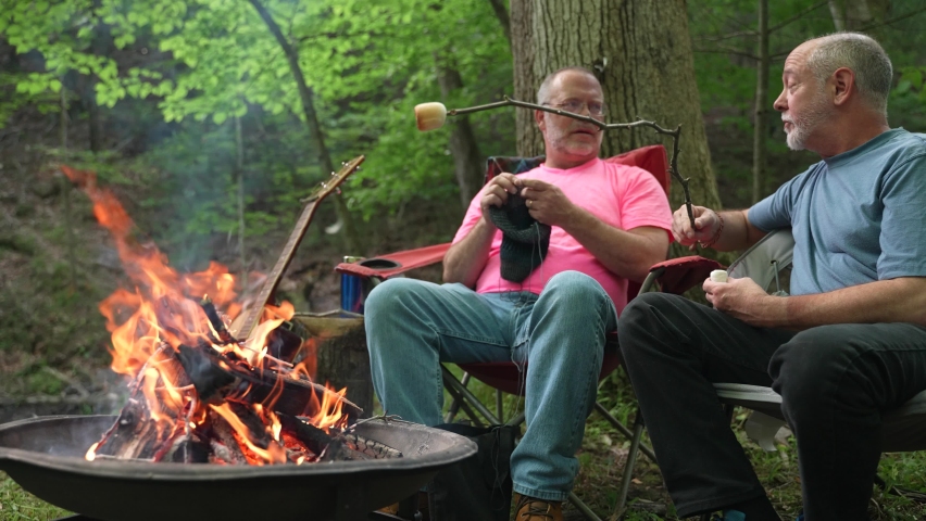 Vintage gay men campfire vi