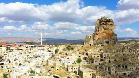 Cappadocia, a semi-arid region in central Turkey, is known for its distinctive fairy chimneys tall, cone-shaped rock formations clustered in Monks Valley, Göreme and elsewhere.