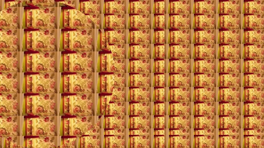 Backdrop video with moving circle.