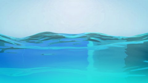 Close Up Cool Relaxing Sparkling  Water Ripple Background with Alpha