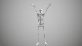skeleton waving anatomy human body - Powered by Shutterstock - Get 15% off with code: PIKWIZARD15
