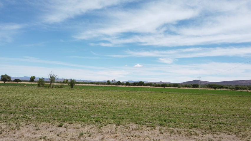 Mexican landscape at San Luis Potosi