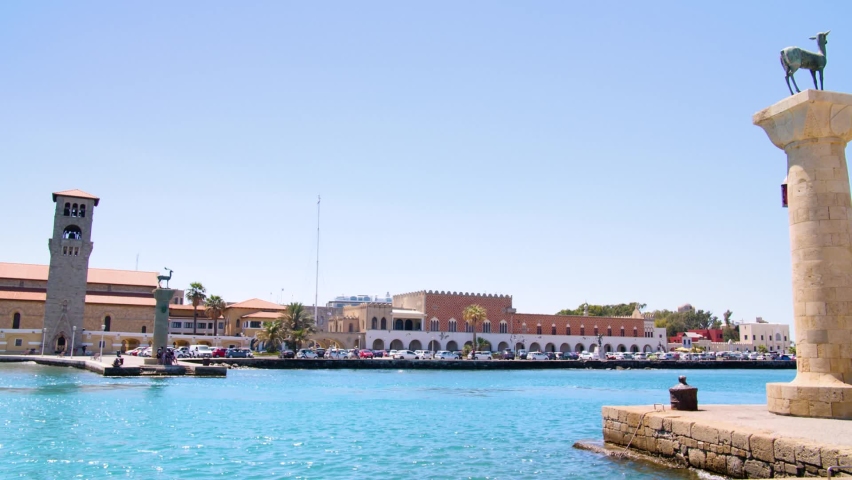 Colossus of Rhodes Location Greece