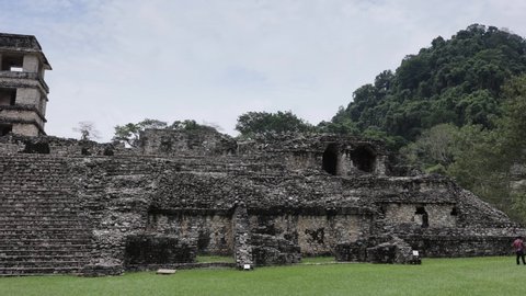 Mayan Ruins in Palenque, Mexico.