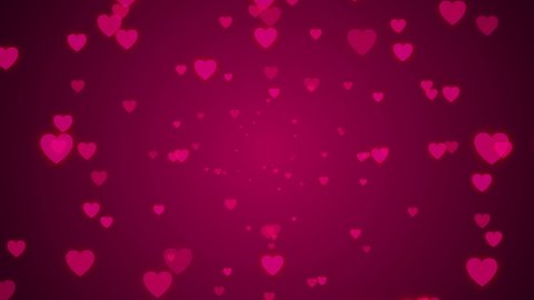 Image of background with scattered hearts