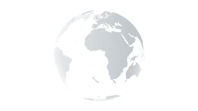 Digital Clouds Earth rotating animation 3D rendering scientific growth data network planet earth rotating Digital data globe - Powered by Shutterstock - Get 15% off with code: PIKWIZARD15