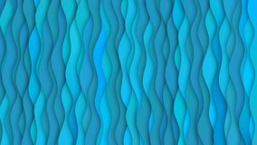 Vertical moving sea waves cartoon animation. 9X16 holidays theme. Good for intro opener or background for titles.