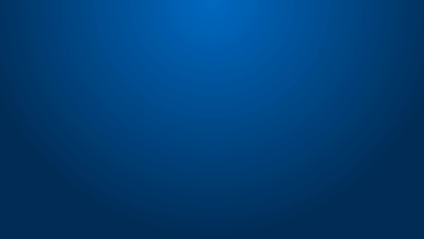 White line Gold bars icon isolated on blue background. Banking business concept. 4K Video motion graphic animation.